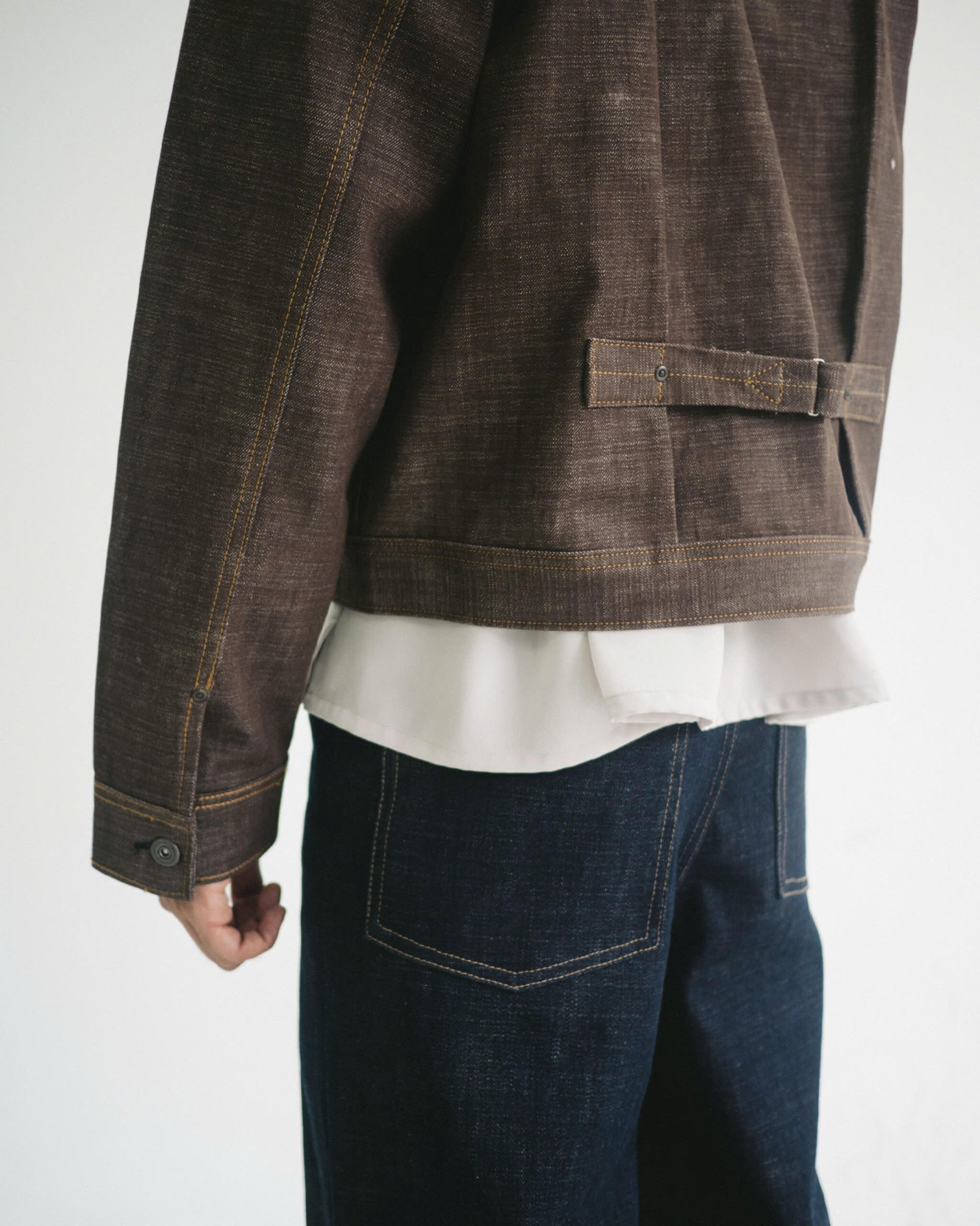 Wide-leg Selvedge Denim Pant